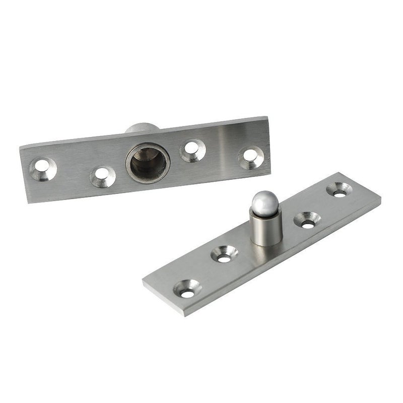 TamBee Pivot Hinge Rotating Door Hinge 360 Degree Hinges Small Cabinet Pivot Hinges - 304 Stainless Steel, 360 Degree Rotating - Cabinet Cupboard Upgrade 2PCS(100mm) - Image 3